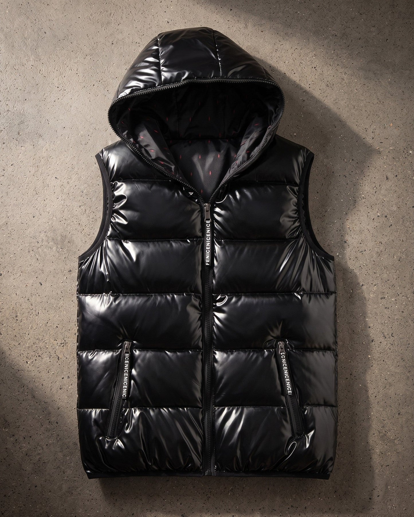 Simon Hooded Puffer Vest