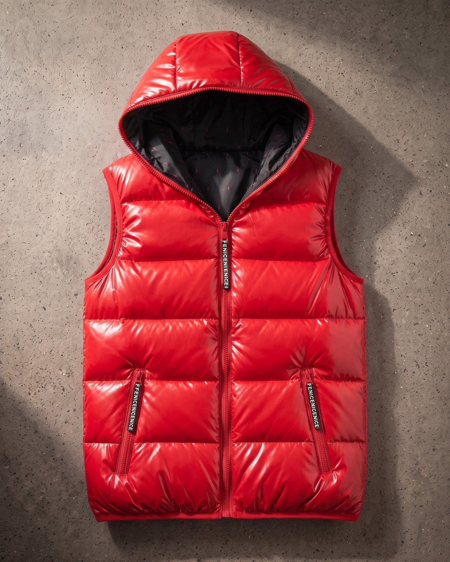 Simon Hooded Puffer Vest