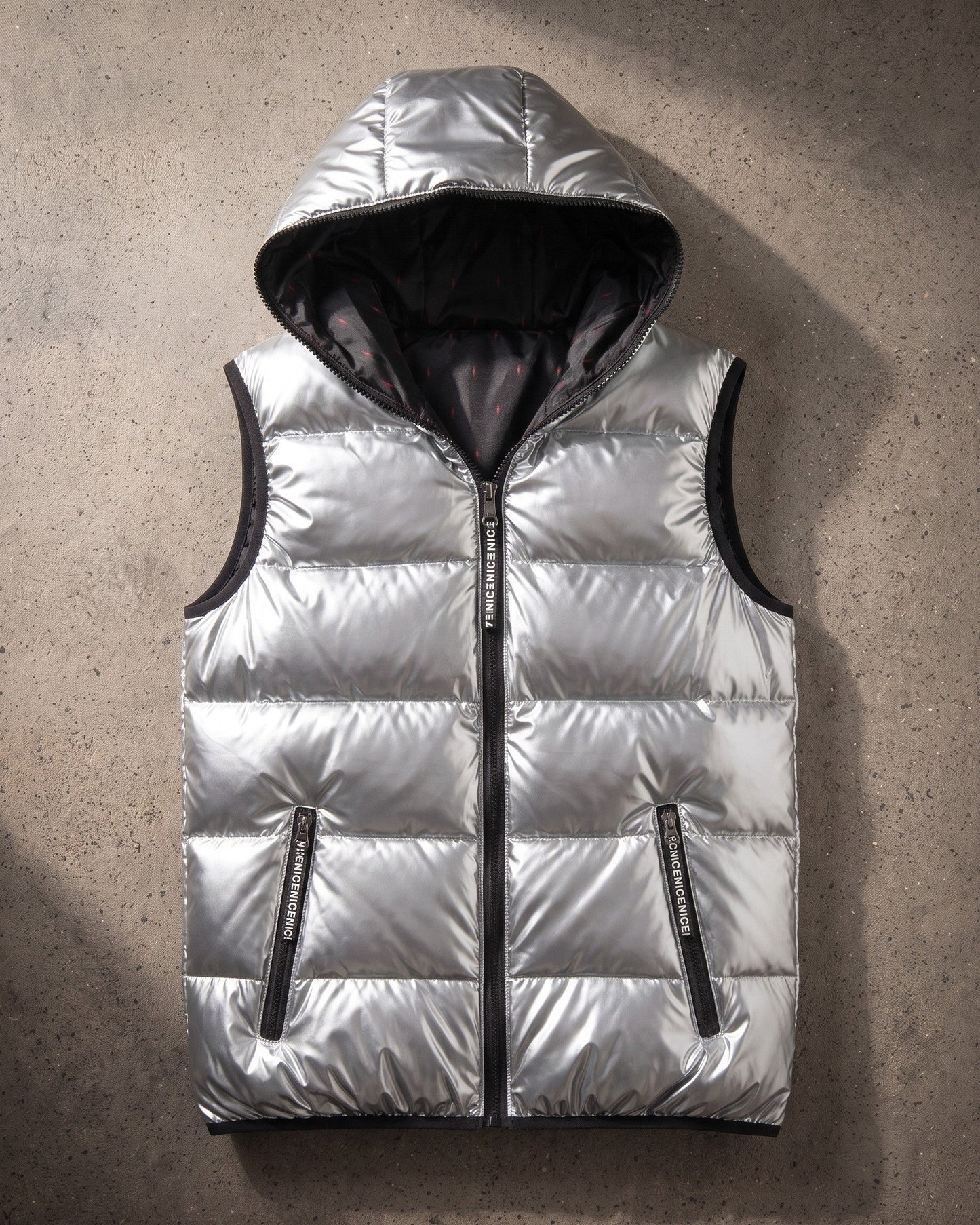 Simon Hooded Puffer Vest